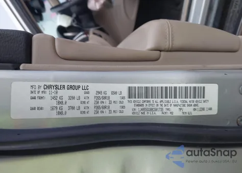 2011 Jeep Grand Cherokee Limited from USA, damaged, VIN 1J4RS5GG8BC601735